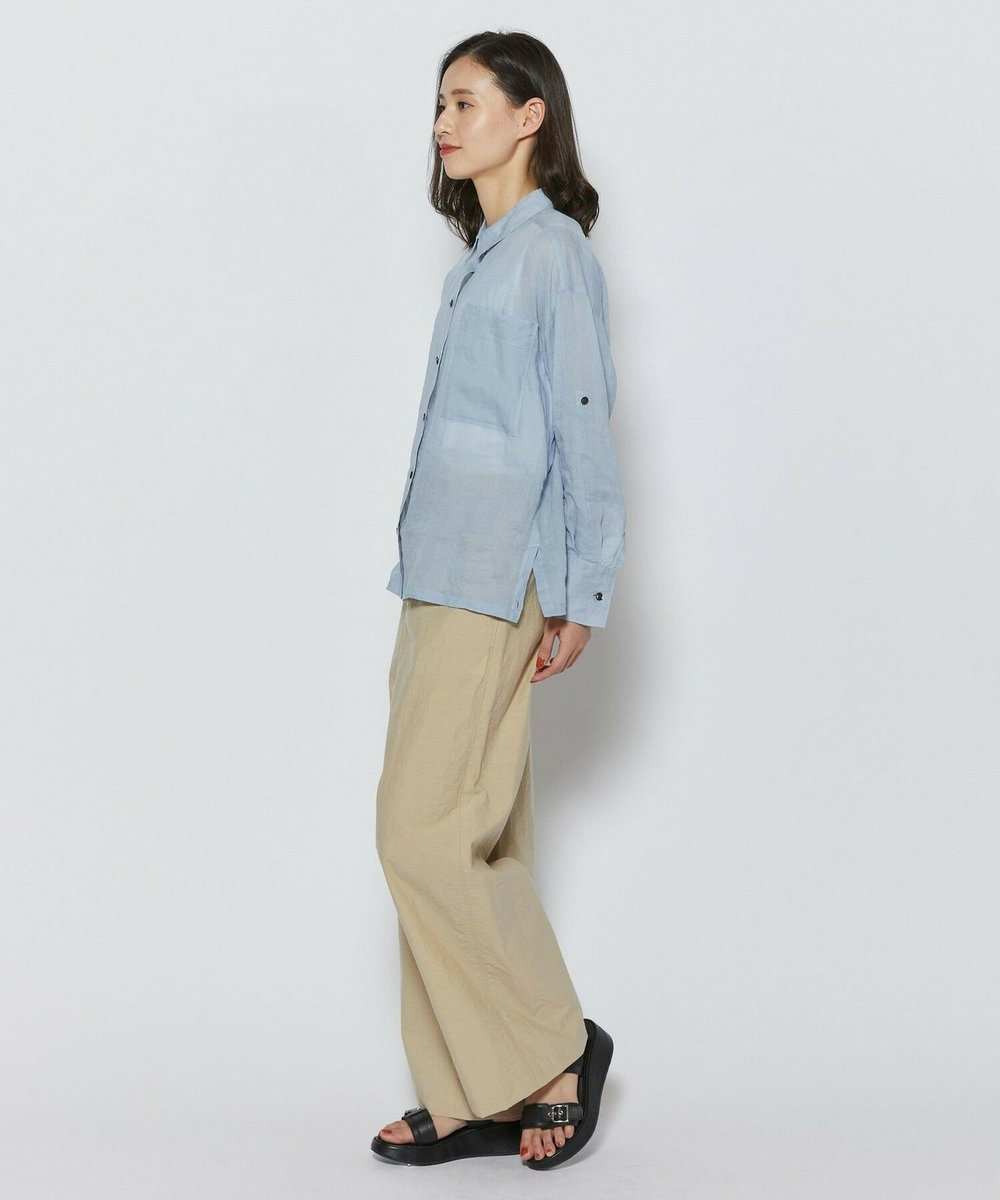 L'EQUIPE C/Nプレーンワッシャーパンツ ベージュ