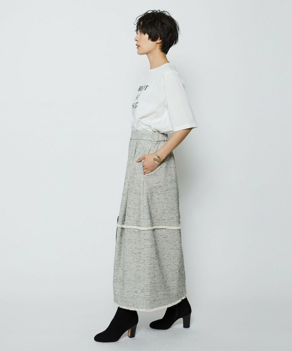 feerique コットン天竺Tシャツ オフホワイト