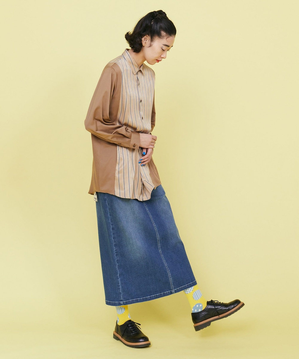 FRAPBOIS リラスト シャツ ベージュ