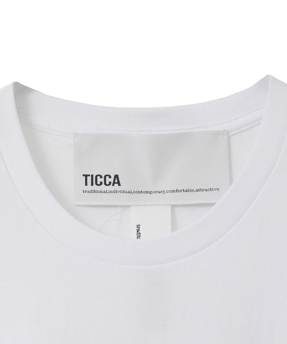 1er Arrondissement ＜TICCA（ティッカ）＞別注"LA MUSIQUE"Tシャツ ホワイト