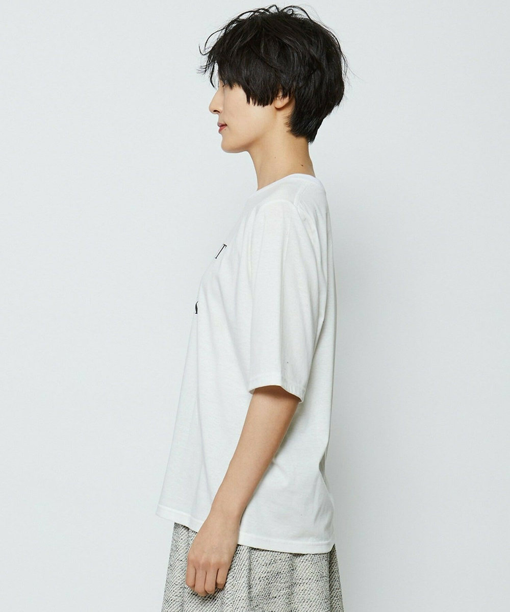 feerique コットン天竺Tシャツ オフホワイト