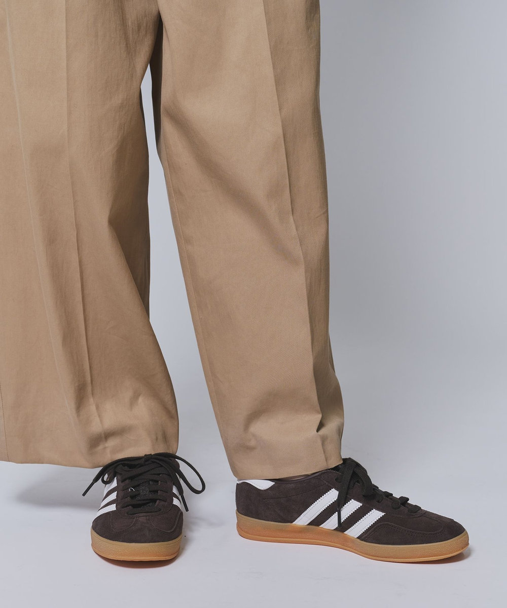 1er Arrondissement ＜adidas（アディダス）＞"GAZELLE INDOOR“スニーカー ブラウン