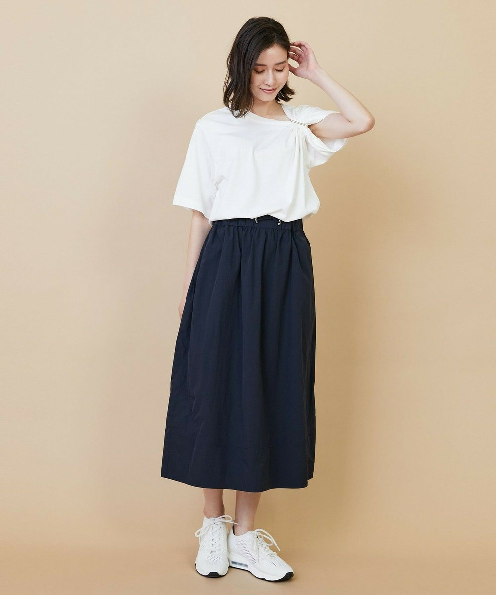 L'EQUIPE raspail × L'EQUIPE ピン付きデザインカットソー ホワイト
