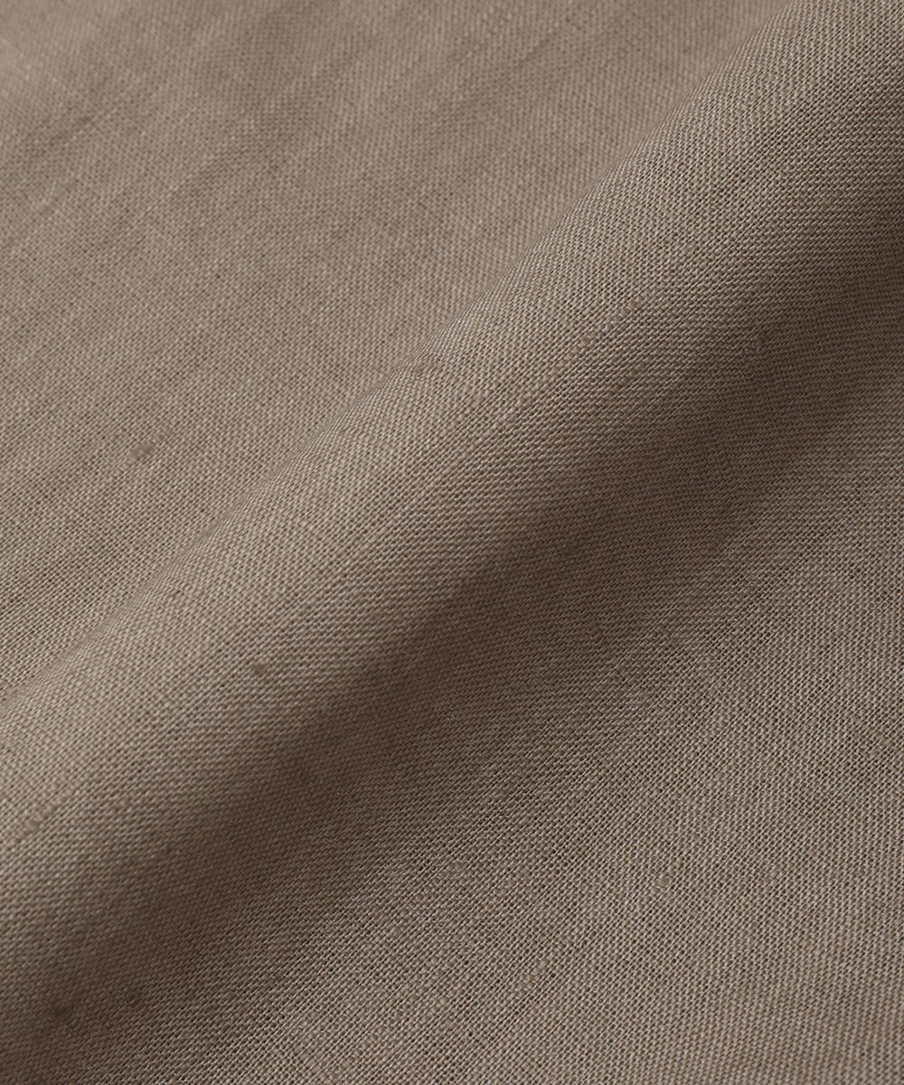 1er Arrondissement 【リニューアル】ウォッシュリネンシャツ ベージュ