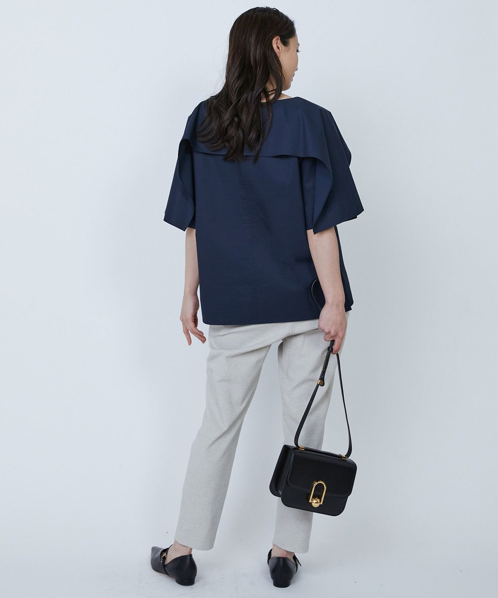 1er Arrondissement ケープＴブラウス ネイビー
