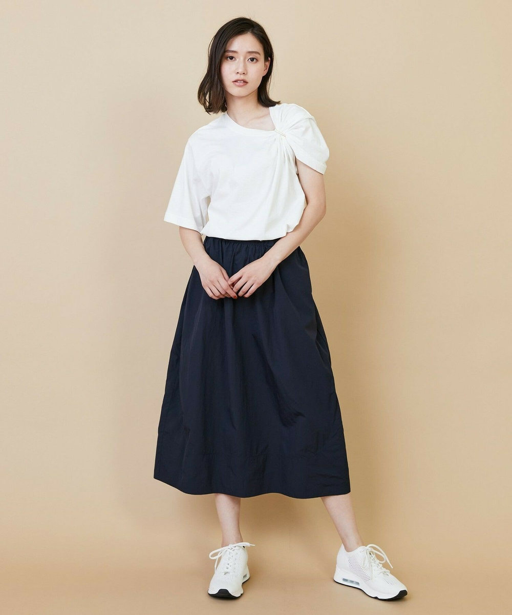 L'EQUIPE raspail × L'EQUIPE ピン付きデザインカットソー ホワイト