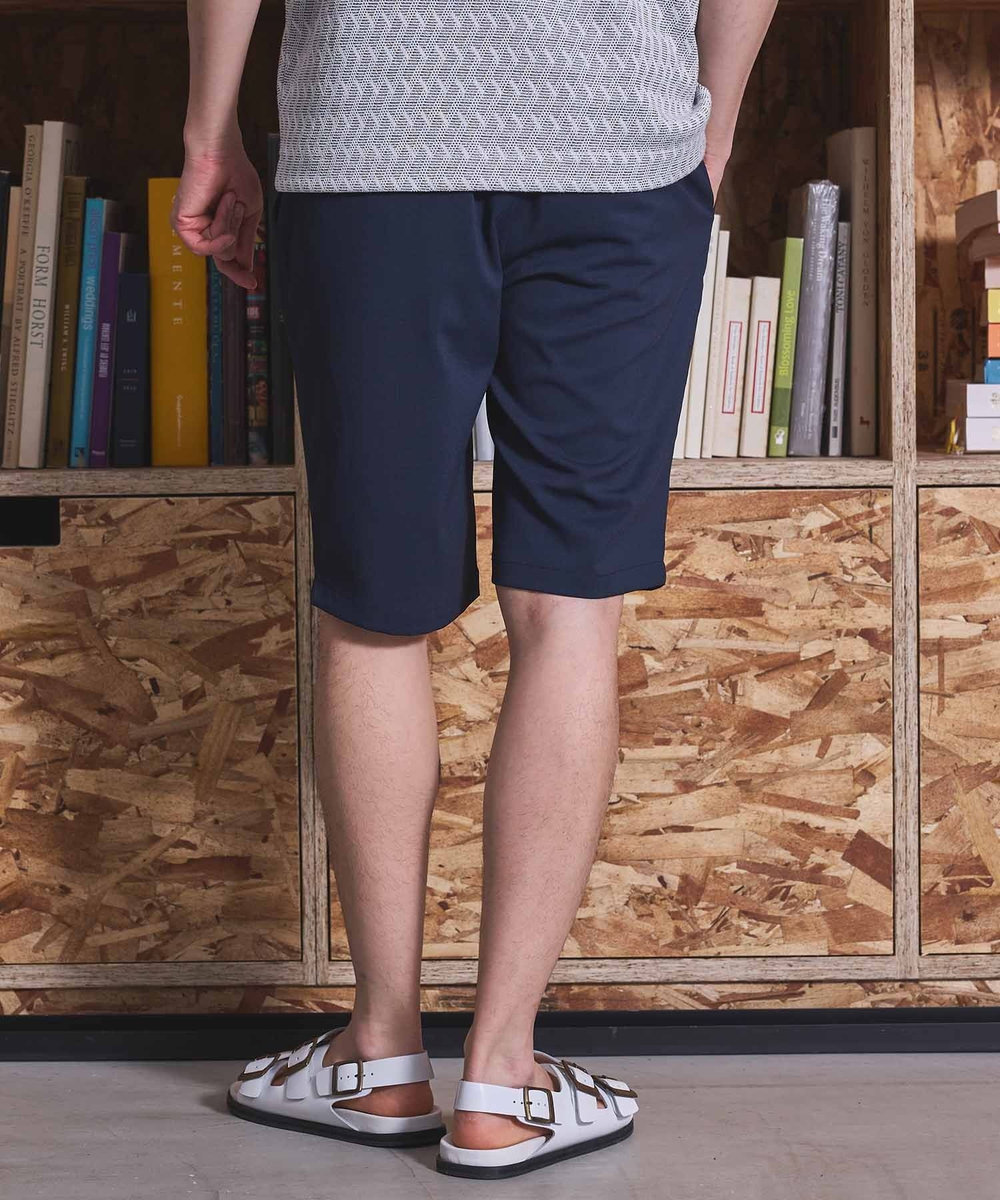 UNION STATION ストレッチカチオンショートパンツ ネイビー