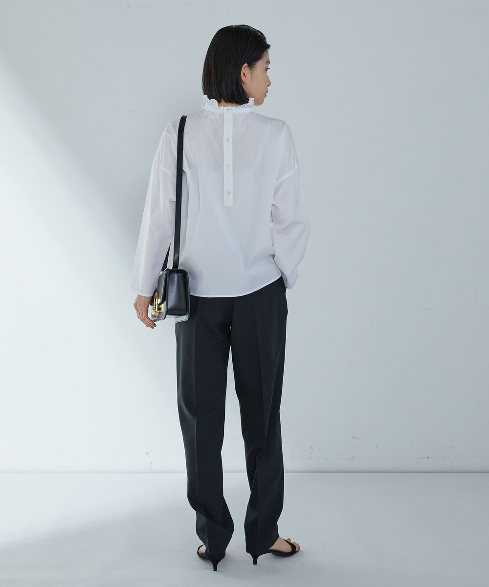 1er Arrondissement 【富岡佳子×1er Arrondissement】ワンタックイージースラックス ブラック