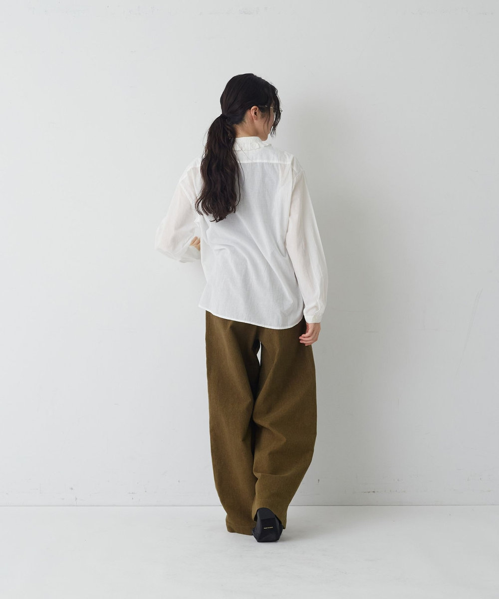 congés payés ADIEU TRISTESSE ワークワイドパンツ カーキ
