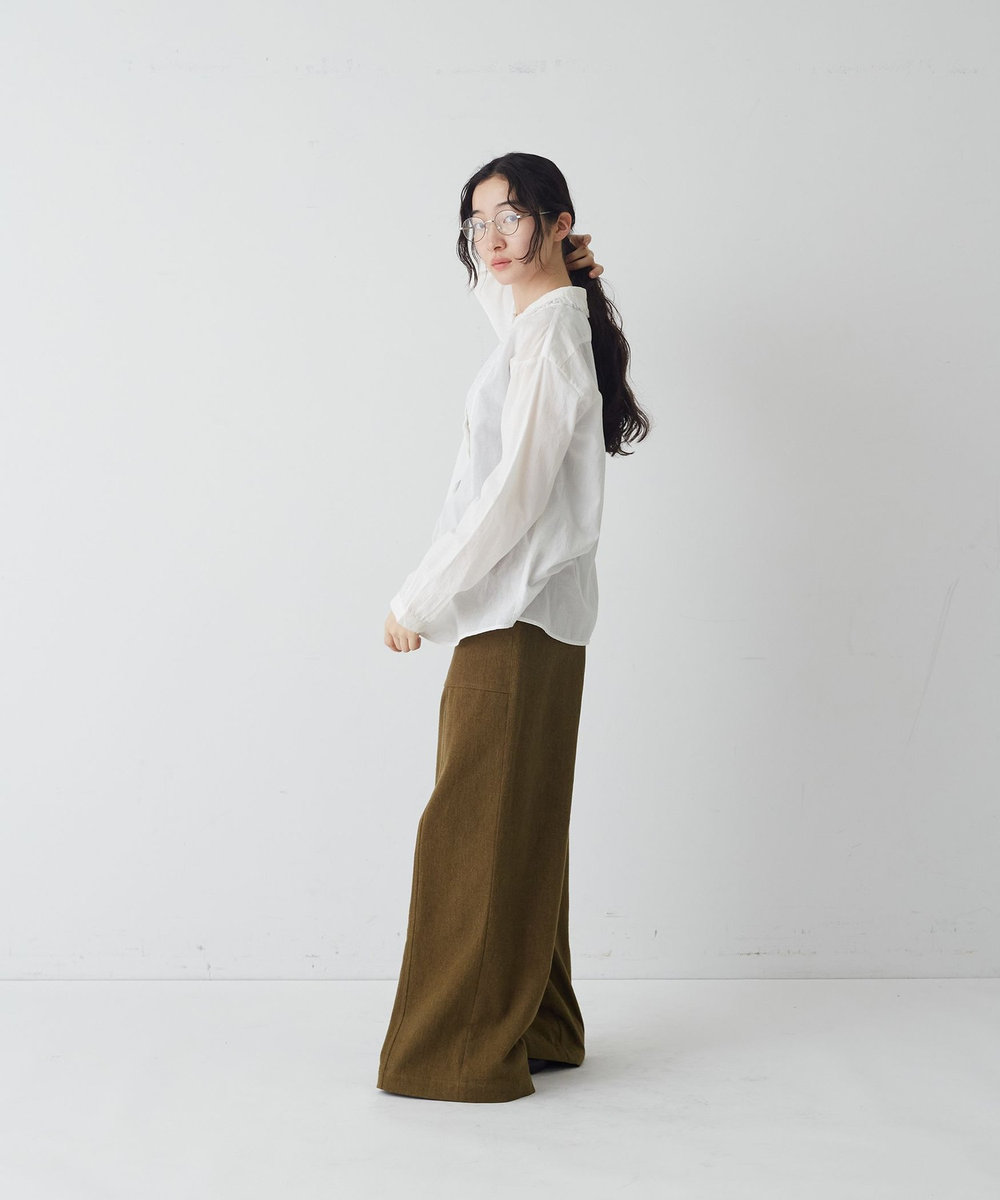 congés payés ADIEU TRISTESSE ワークワイドパンツ カーキ