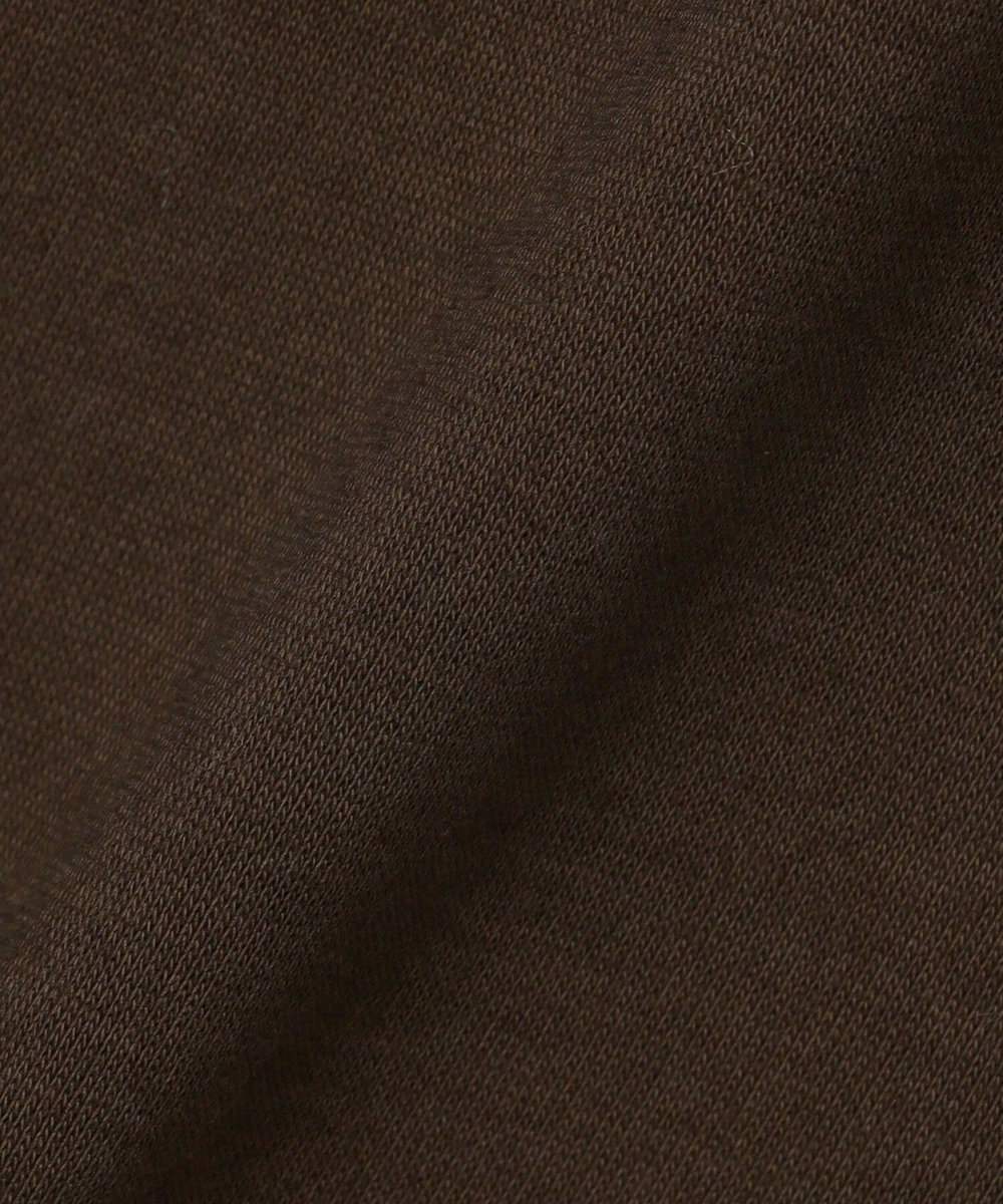 feerique コットン天竺Tシャツ ブラウン
