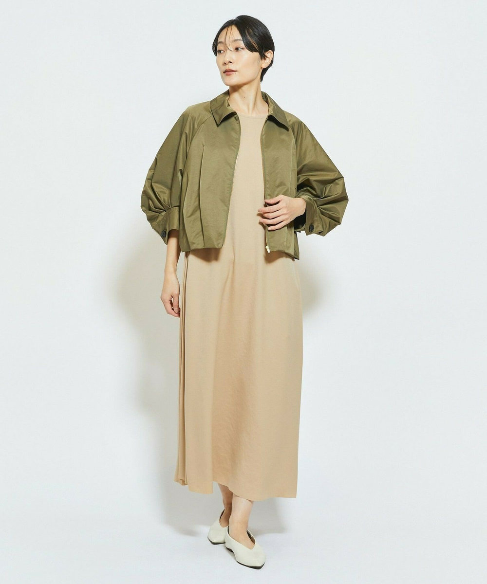 MOGA Collection MOGA Collection ECO NAT TWILLショートブルゾン カーキ