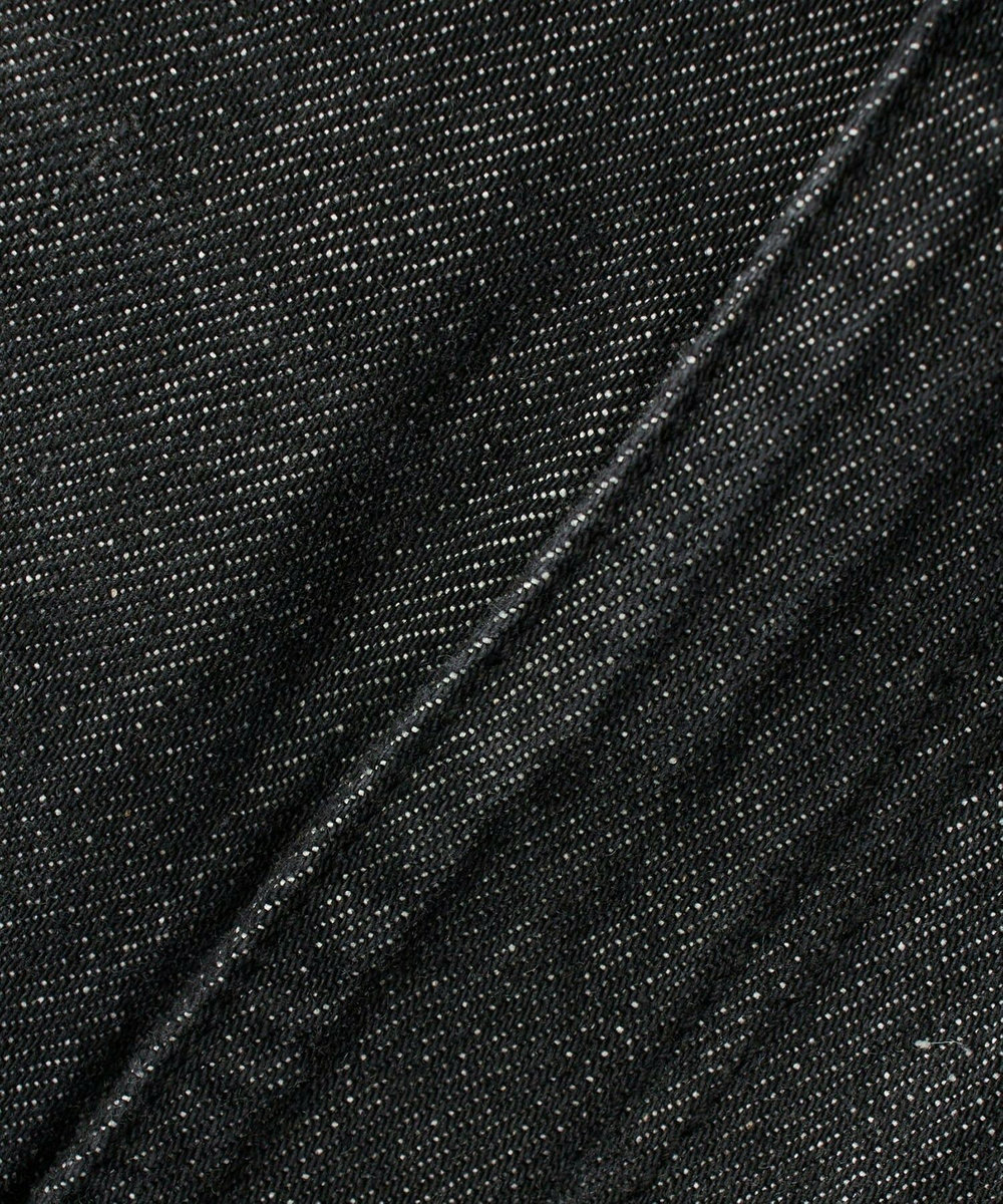 feerique feerique　ワイドデニムパンツ ブラック