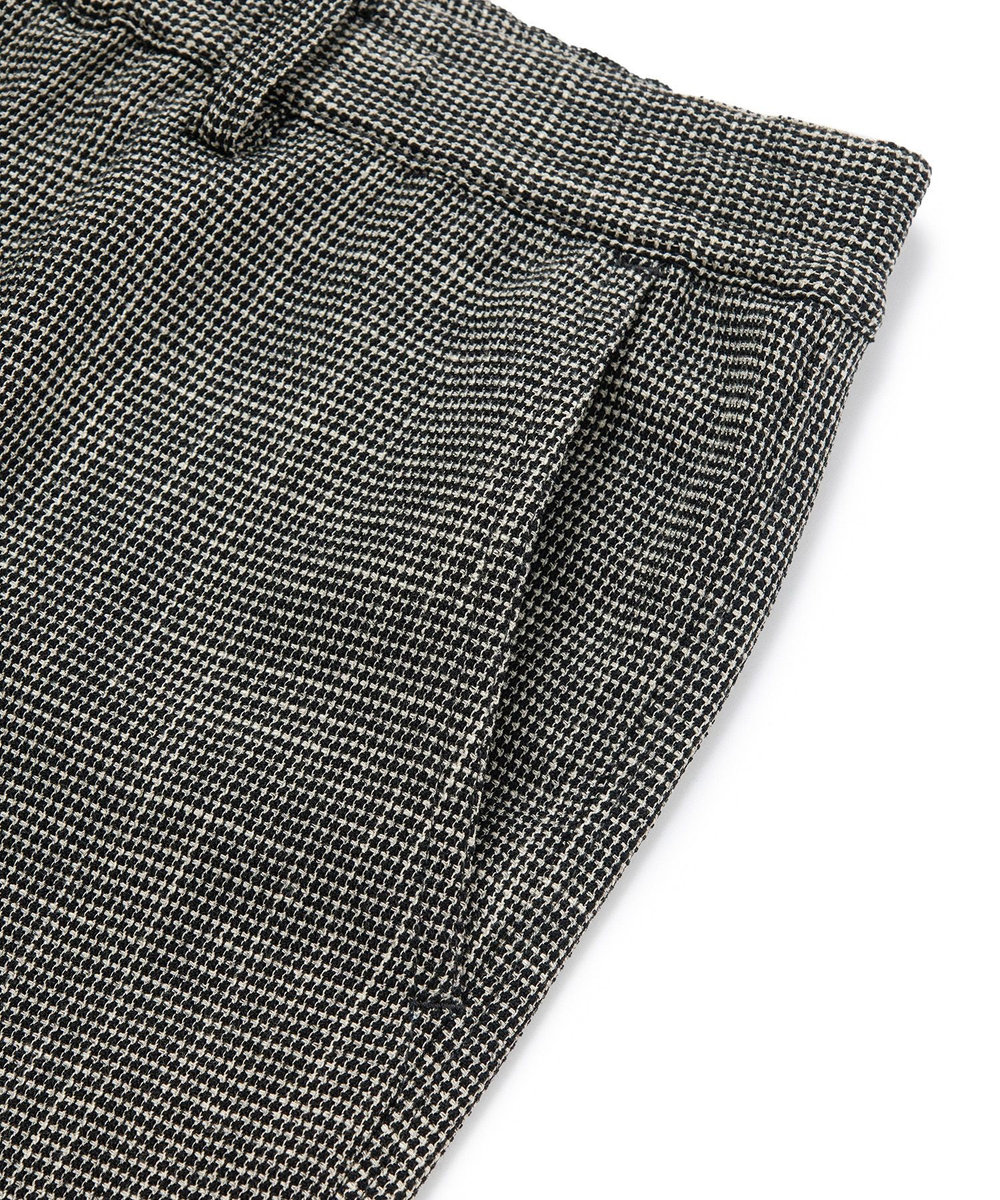 MEN'S BIGI トリッカーカラミ イージースラックスパンツ ブラック