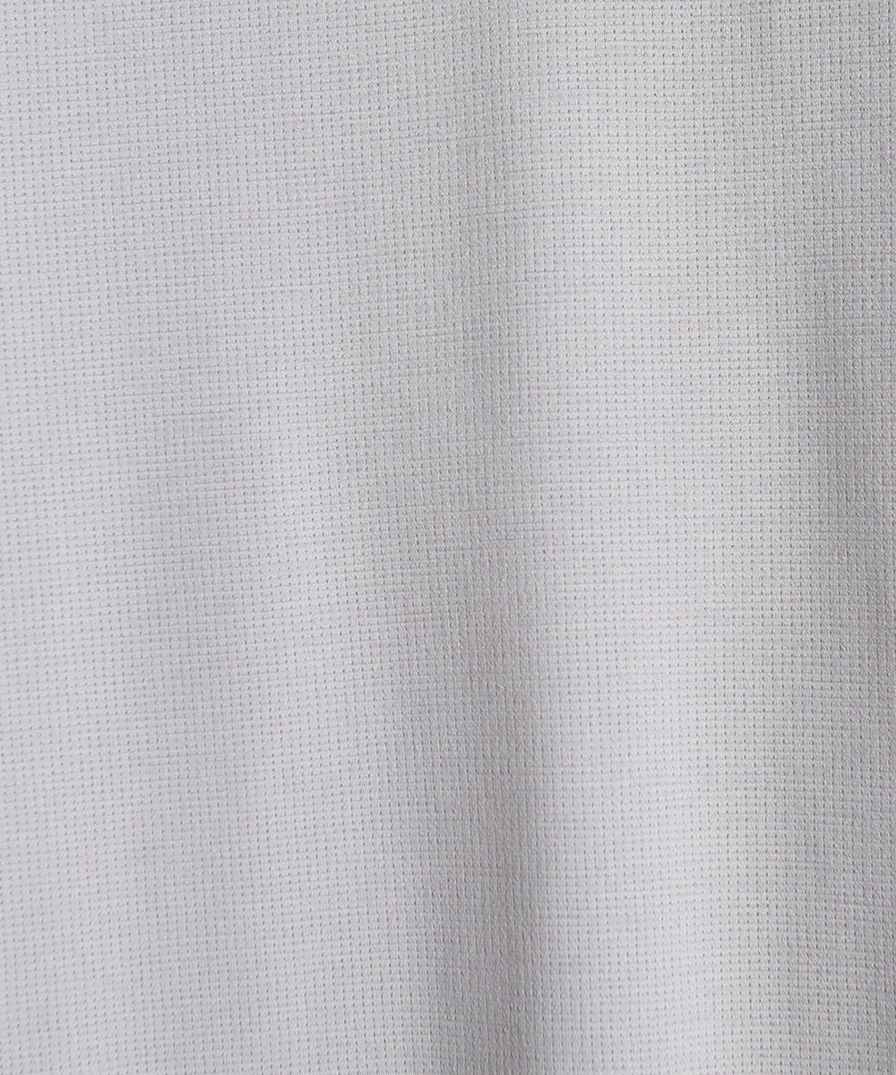 MEN'S BIGI 【WEB限定】ドットメッシュジャージTシャツ＜吸水速乾/通気性＞ グレー