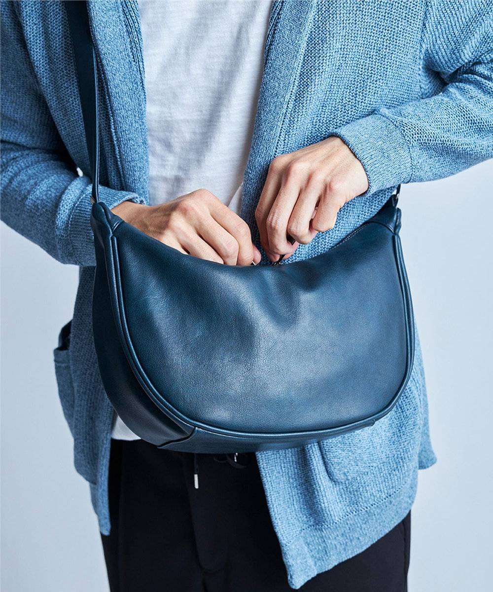 UNION STATION fulcroショルダーバッグアーチS ネイビー