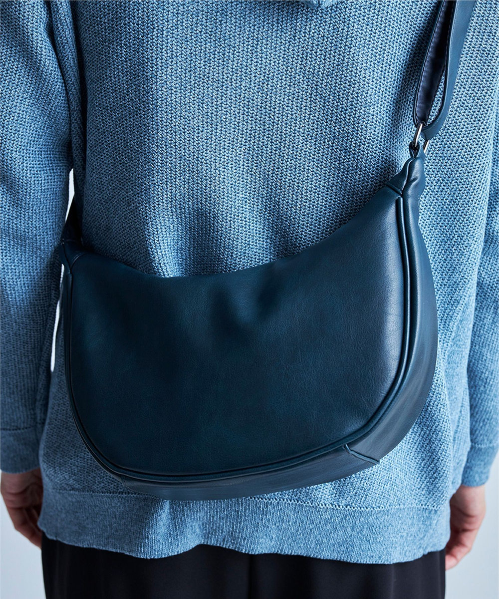 UNION STATION fulcroショルダーバッグアーチS ネイビー