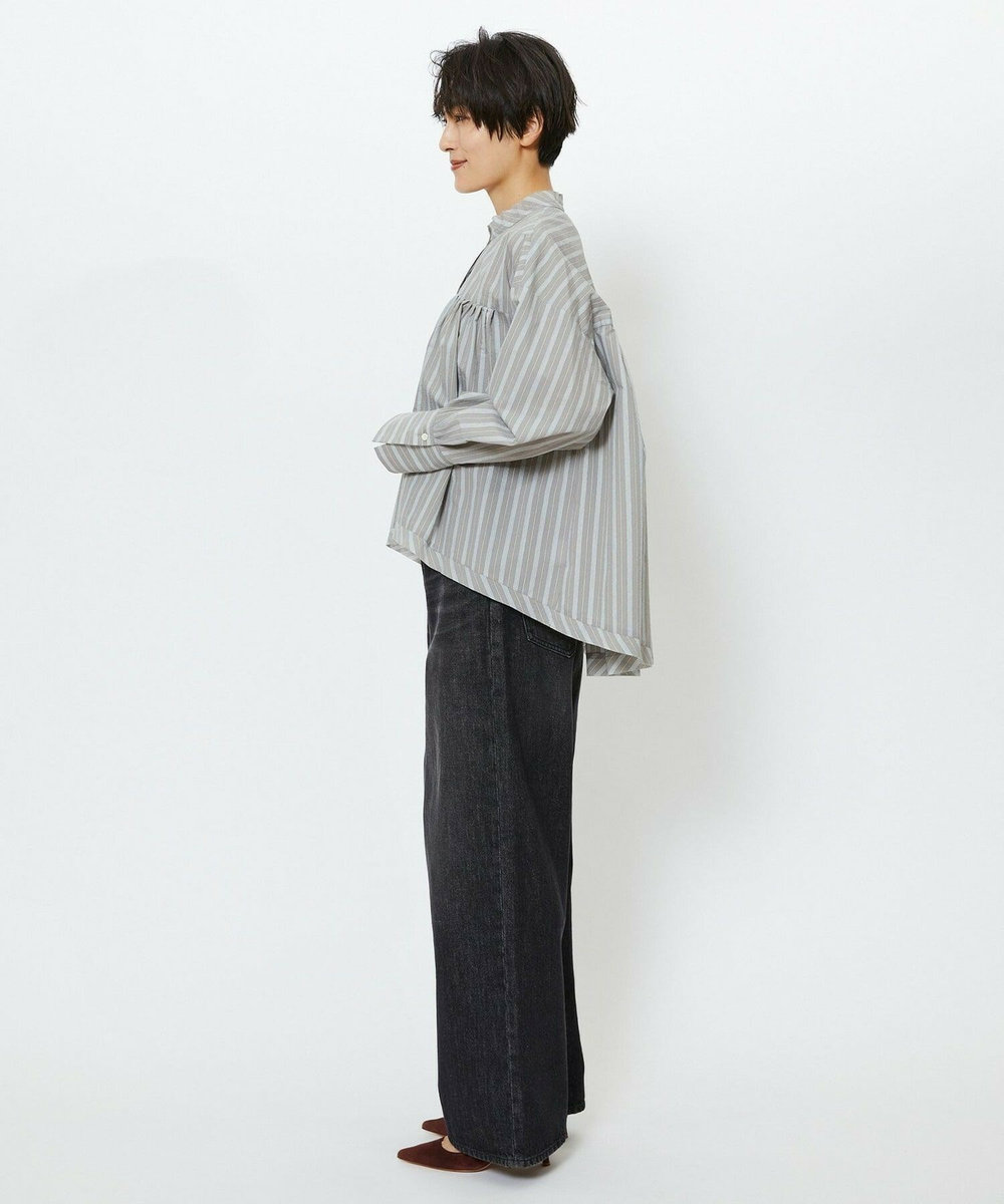 feerique feerique　ワイドデニムパンツ ブラック
