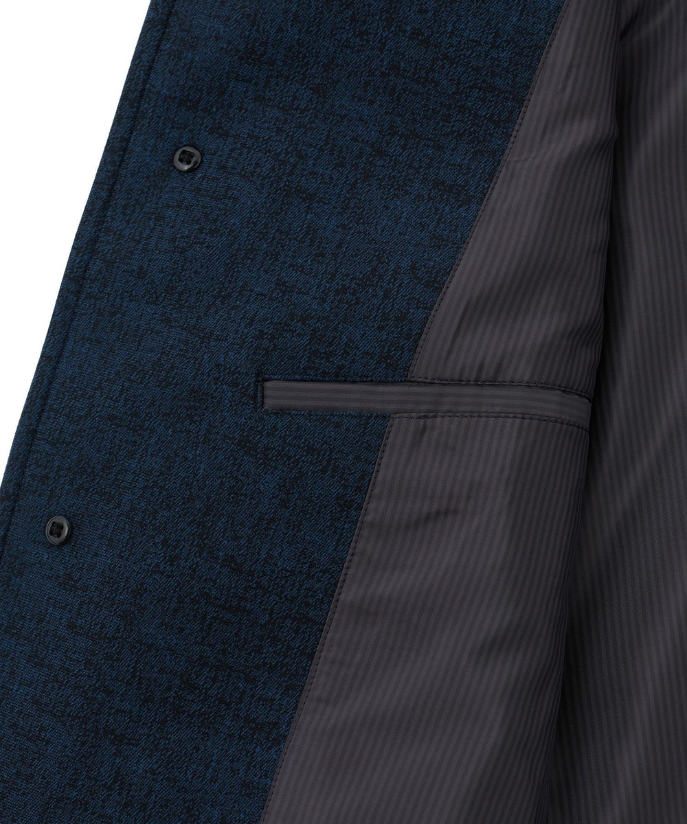 MEN'S BIGI ハイパワー2wayストレッチスタンドカラーブルゾン［保温］ ネイビー