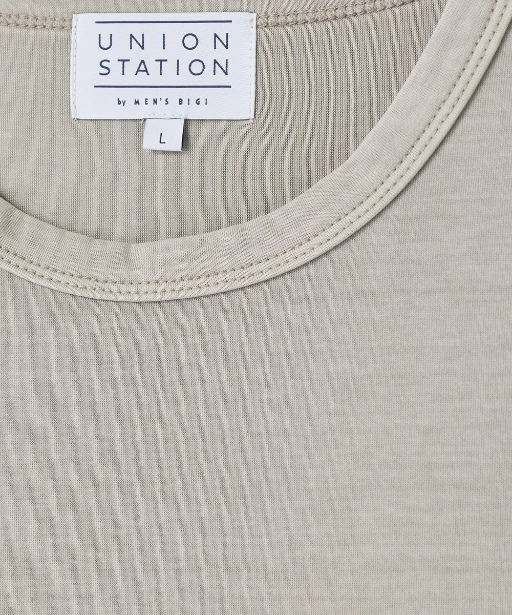 UNION STATION ポンチフェードTシャツ グレー