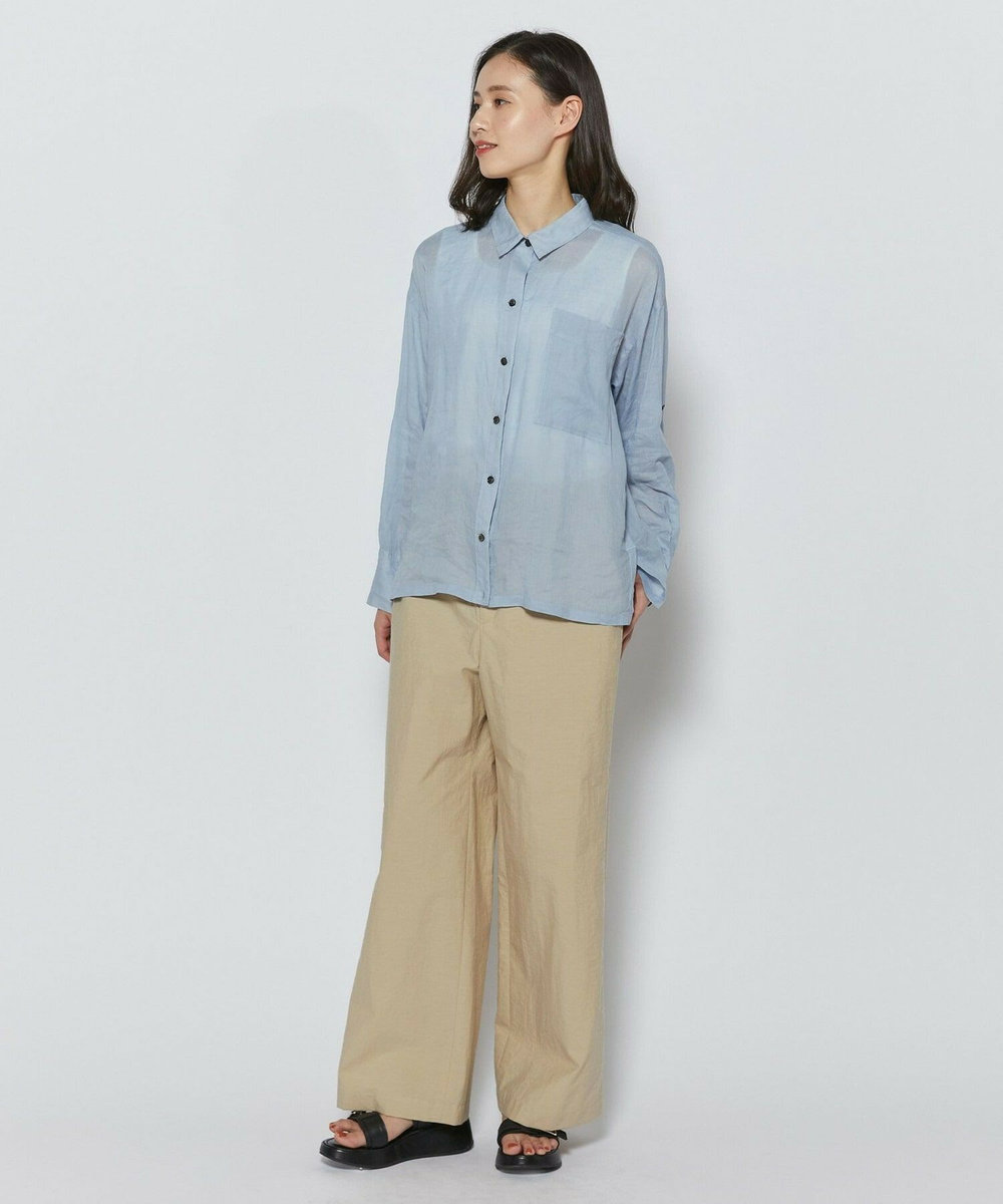 L'EQUIPE C/Nプレーンワッシャーパンツ ベージュ