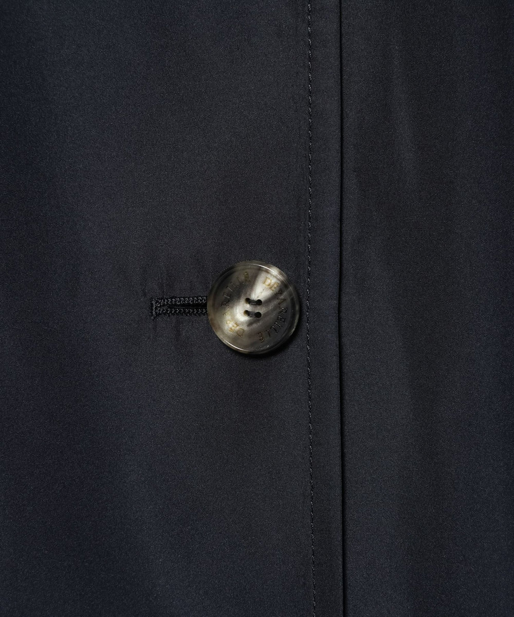 DÉPAREILLÉ TAFFETA PONCHO COAT / タフタポンチョコート ネイビー