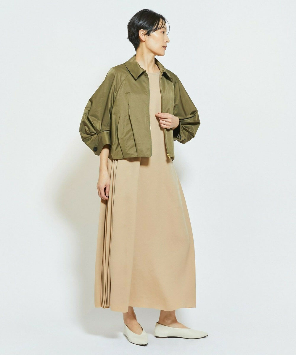 MOGA Collection MOGA Collection ECO NAT TWILLショートブルゾン カーキ