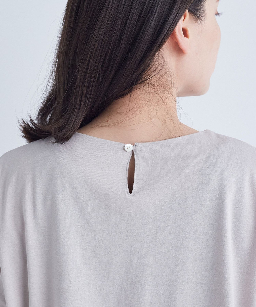 ADIEU TRISTESSE オフボディシルエットTシャツ ベージュ