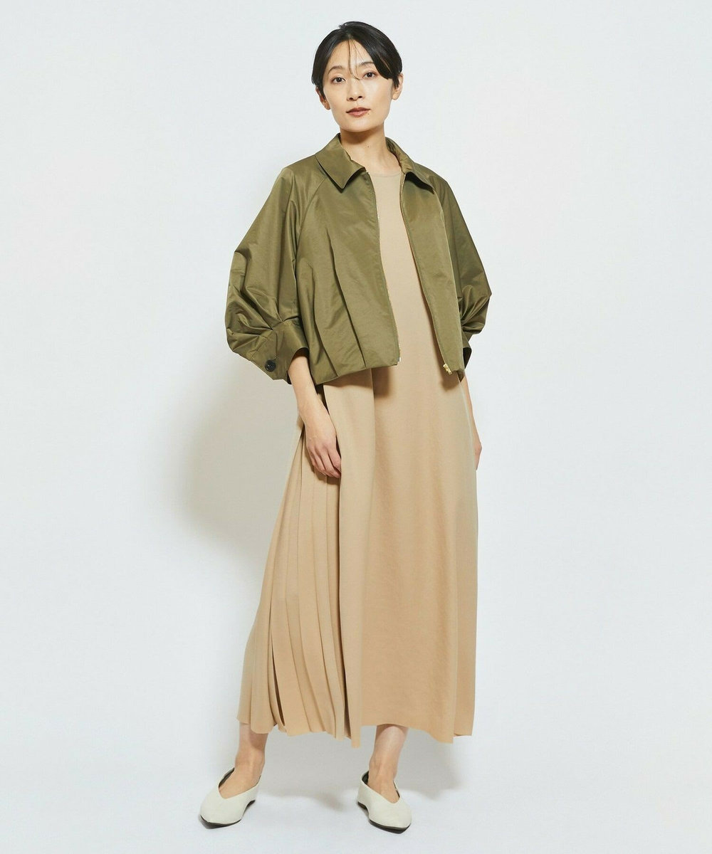 MOGA Collection MOGA Collection ECO NAT TWILLショートブルゾン カーキ