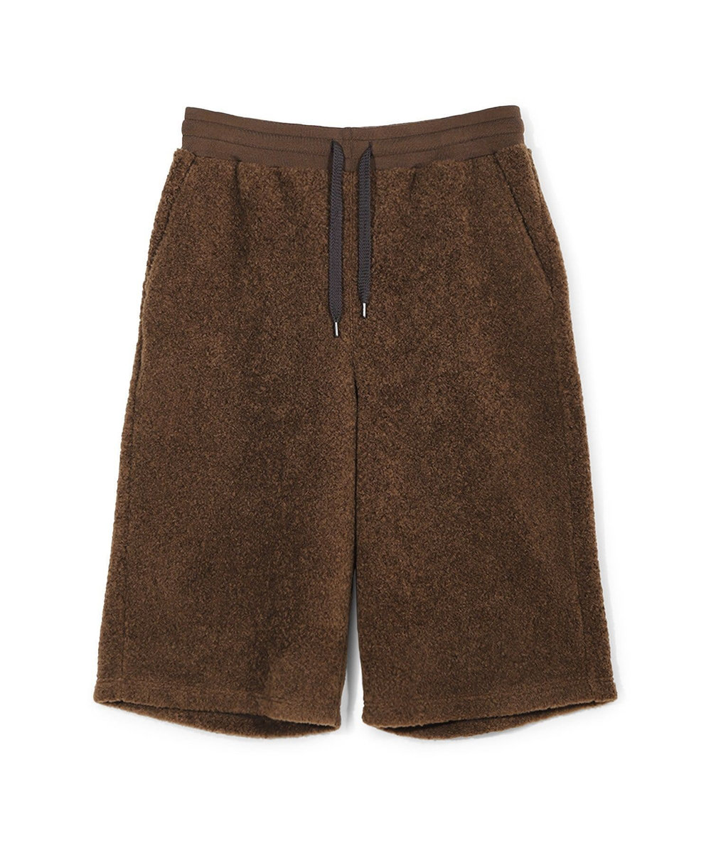 MEN'S BIGI 【50th Anniv . 菊池武夫】WOOL BOA SHORT PANTS ブラウン