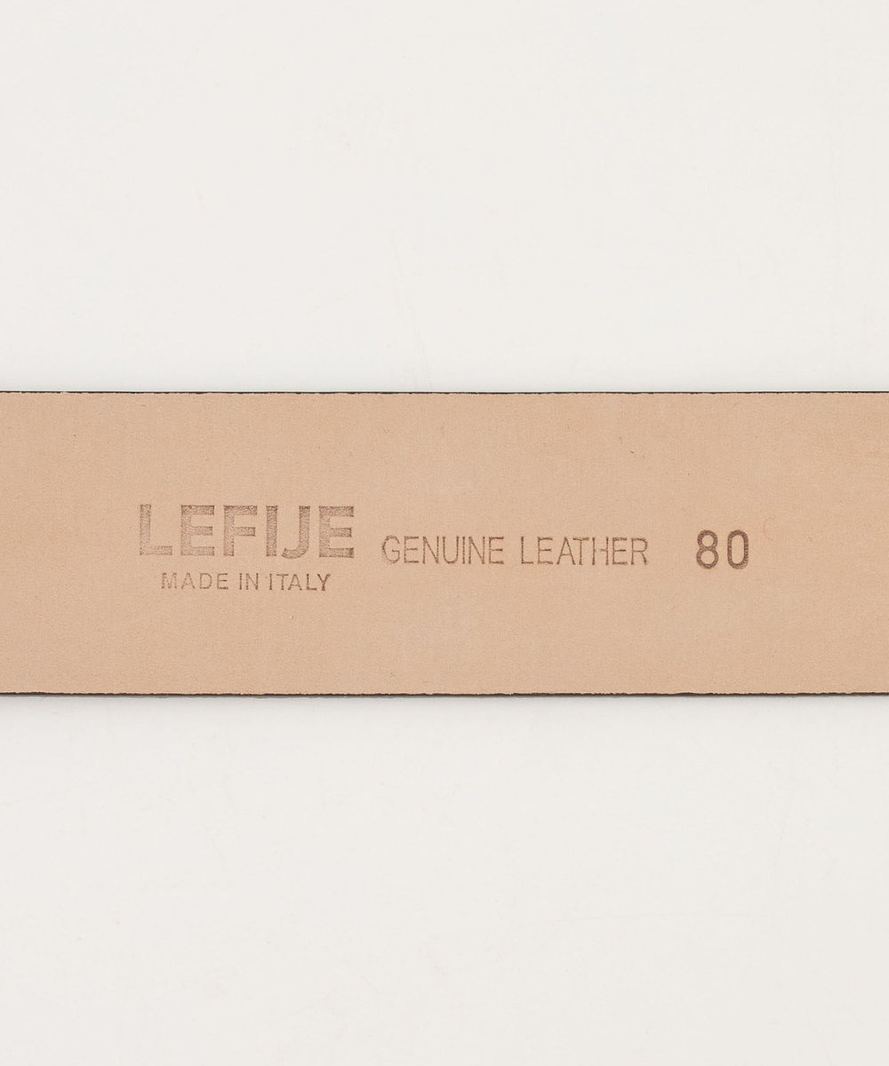 1er Arrondissement ＜LEFIJE /レフィエ＞"Alaska"ベルト ブラウン