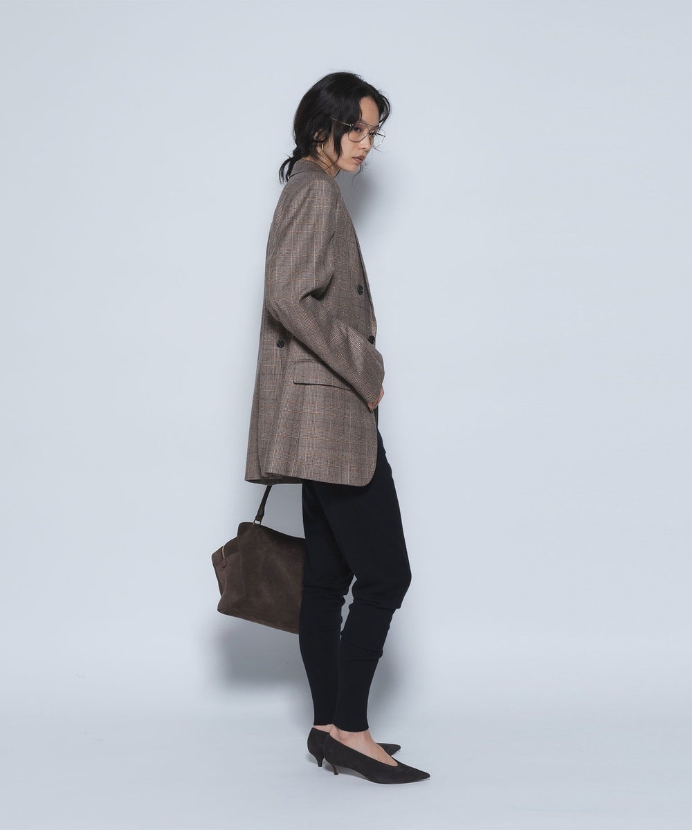 1er Arrondissement ＜INSCRIRE/アンスクリア＞グレンチェックジャケット チェック