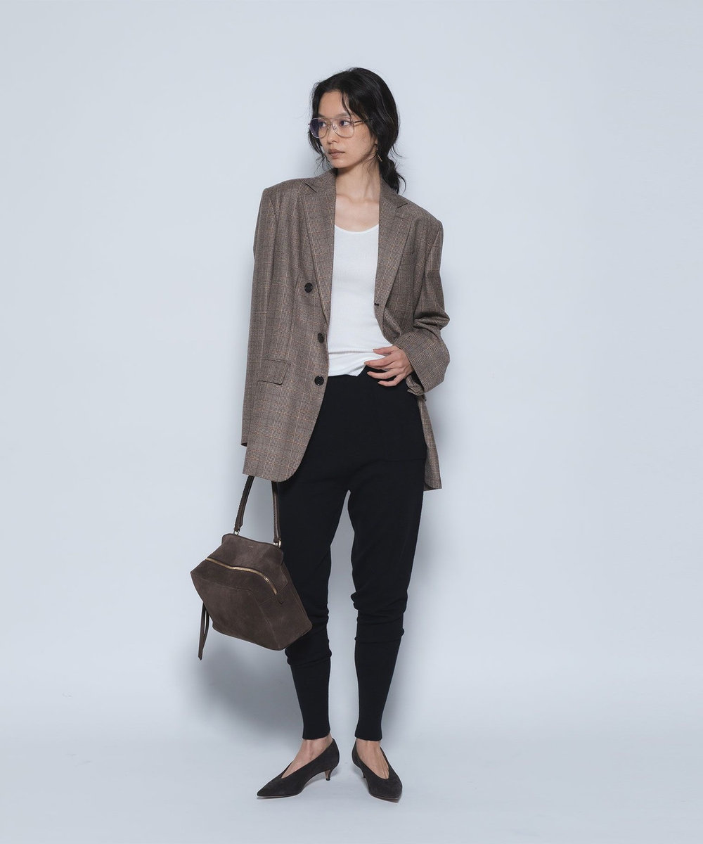 1er Arrondissement ＜INSCRIRE/アンスクリア＞グレンチェックジャケット チェック
