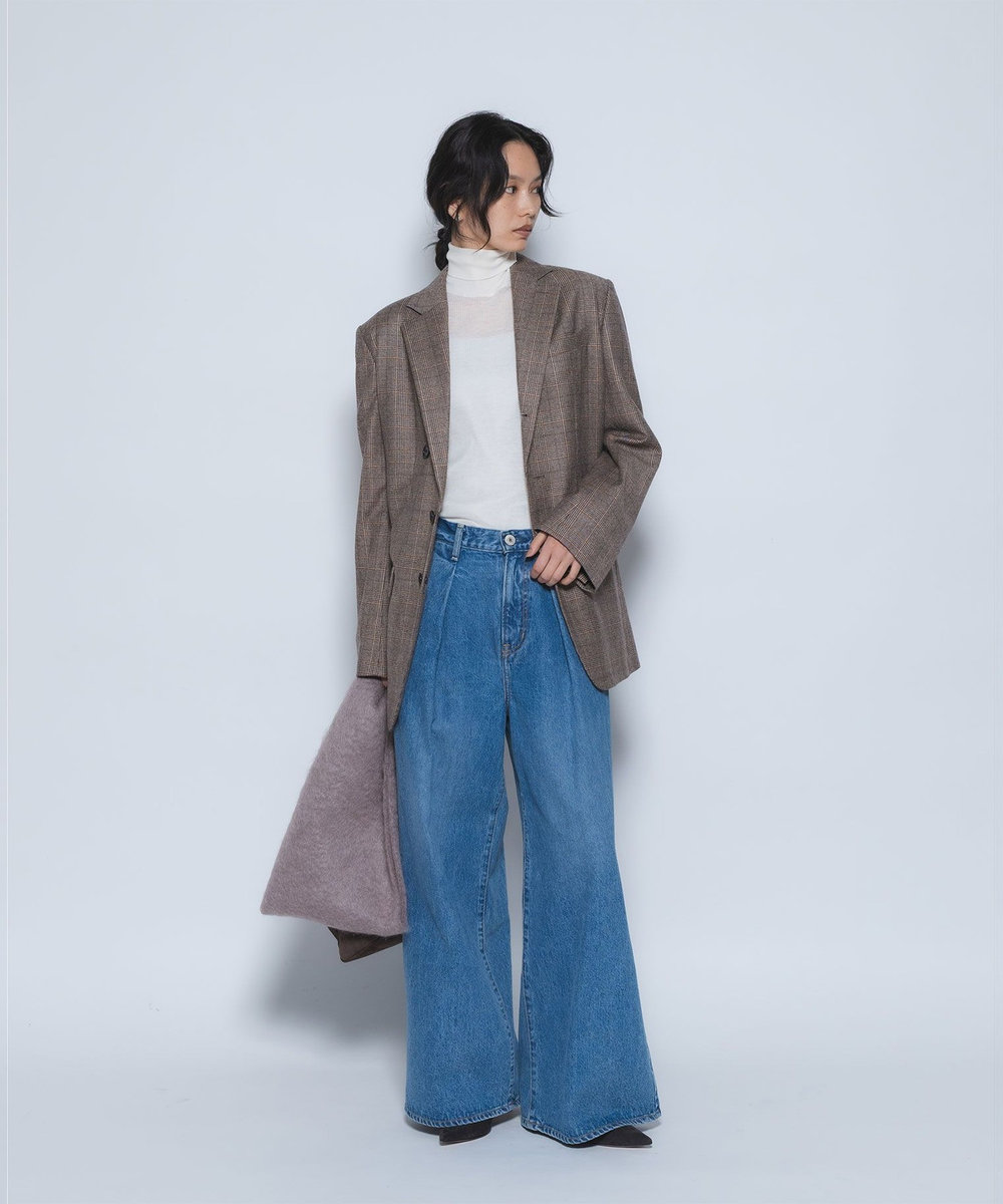 1er Arrondissement ＜INSCRIRE/アンスクリア＞グレンチェックジャケット チェック
