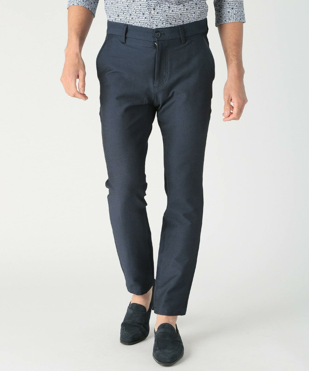 MEN'S BIGI ハイパワーストレッチ ツイルパンツ＜2wayストレッチ＞ ネイビー
