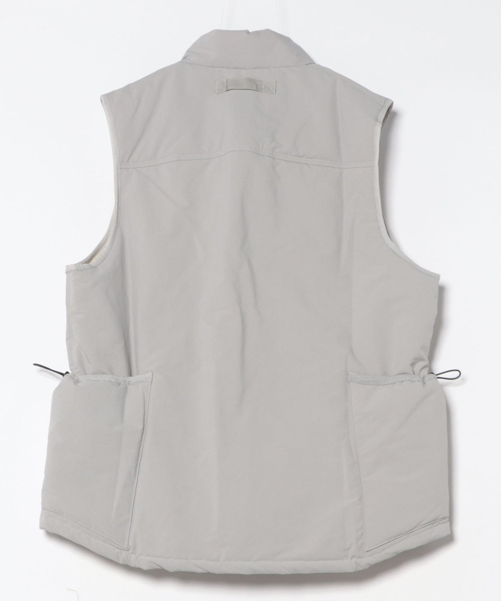 MEN'S BIGI CUBETEX中綿入りベスト ベージュ