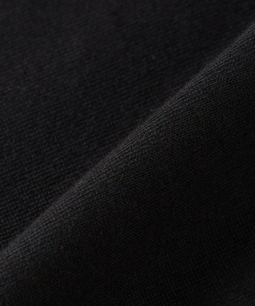 ADIEU TRISTESSE ドロップショルダーTシャツ ブラック