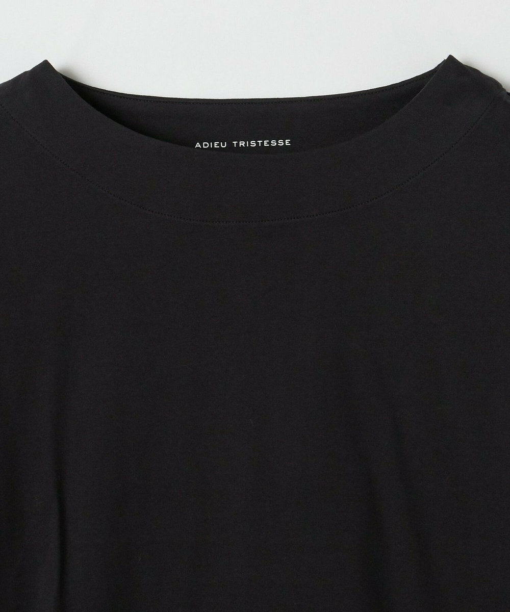 ADIEU TRISTESSE ドロップショルダーTシャツ ブラック