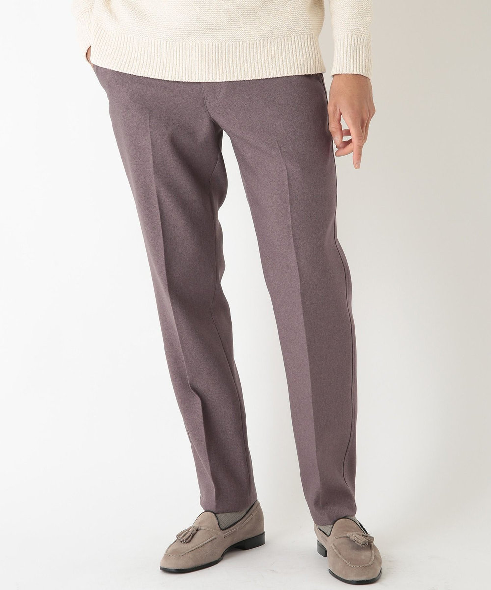 MEN'S BIGI 【スタプレタイプ/EASY CARE】ツイルストレッチイージーパンツ モカ