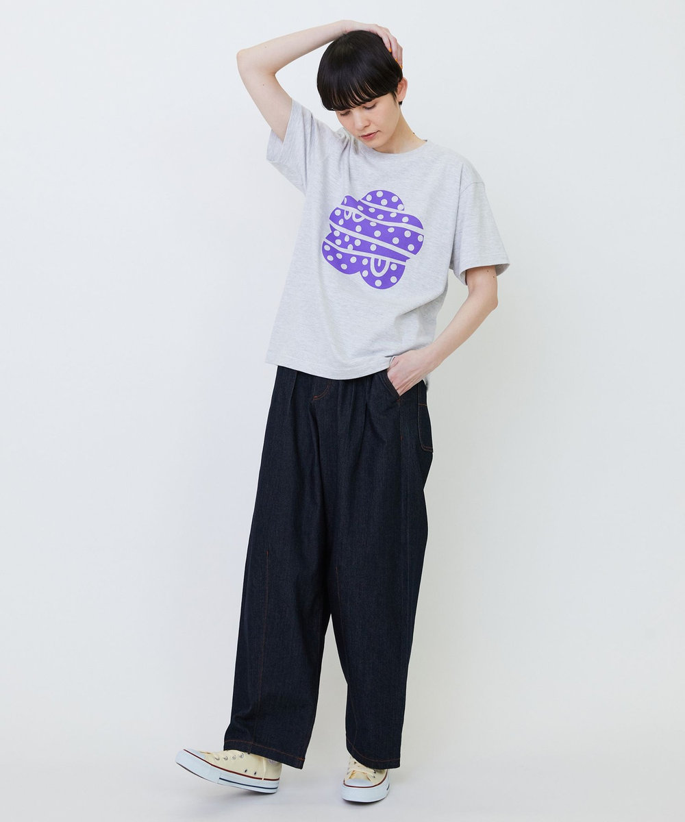 FRAPBOIS ドットパーキーT グレー