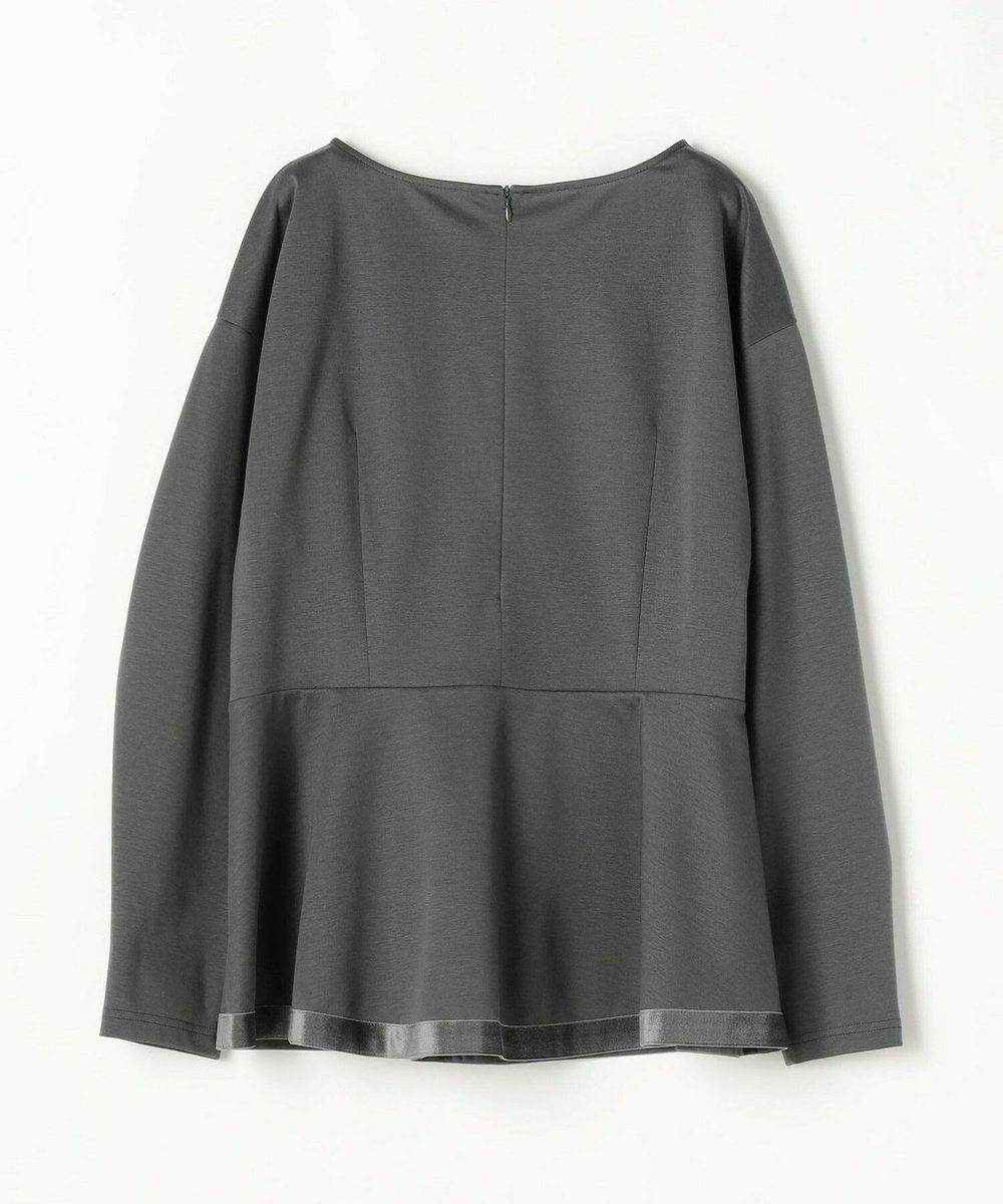 MOGA Collection ロイヤルクールポンチブラウス チャコールグレー