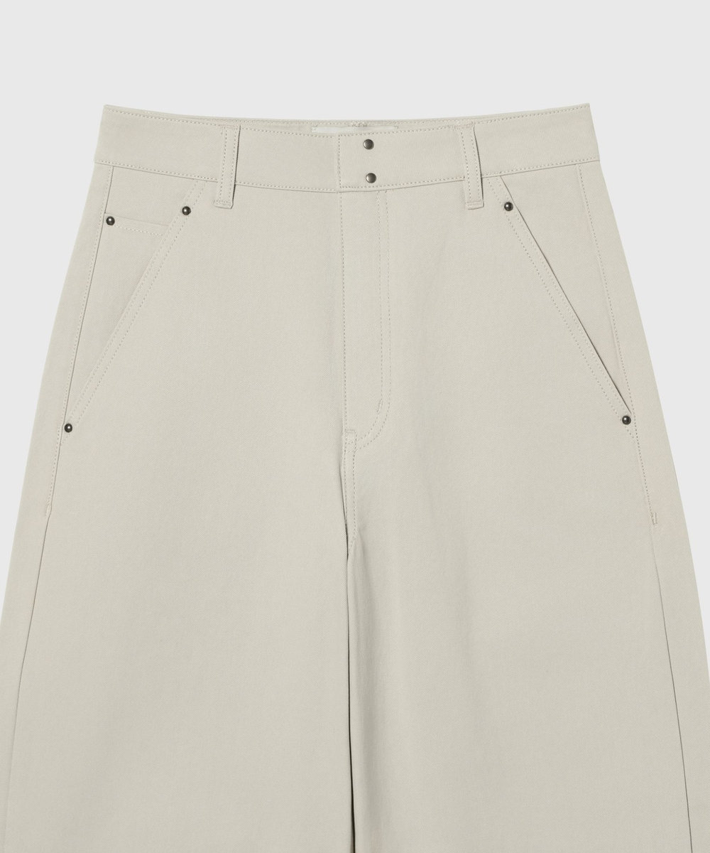 DÉPAREILLÉ GABARDINE PANTS / ギャバジンパンツ ベージュ