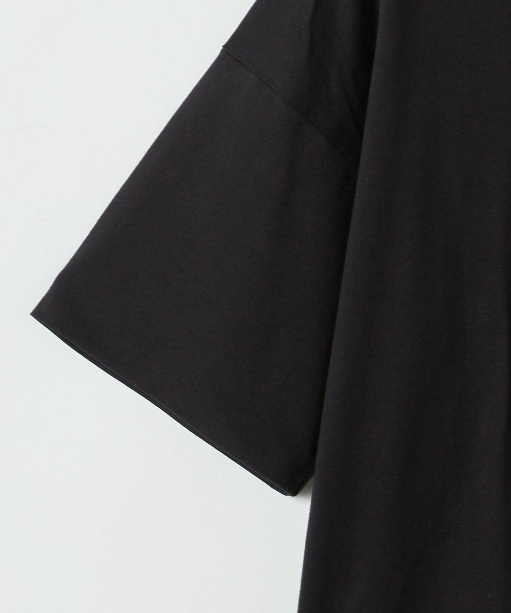 ADIEU TRISTESSE ドロップショルダーTシャツ ブラック