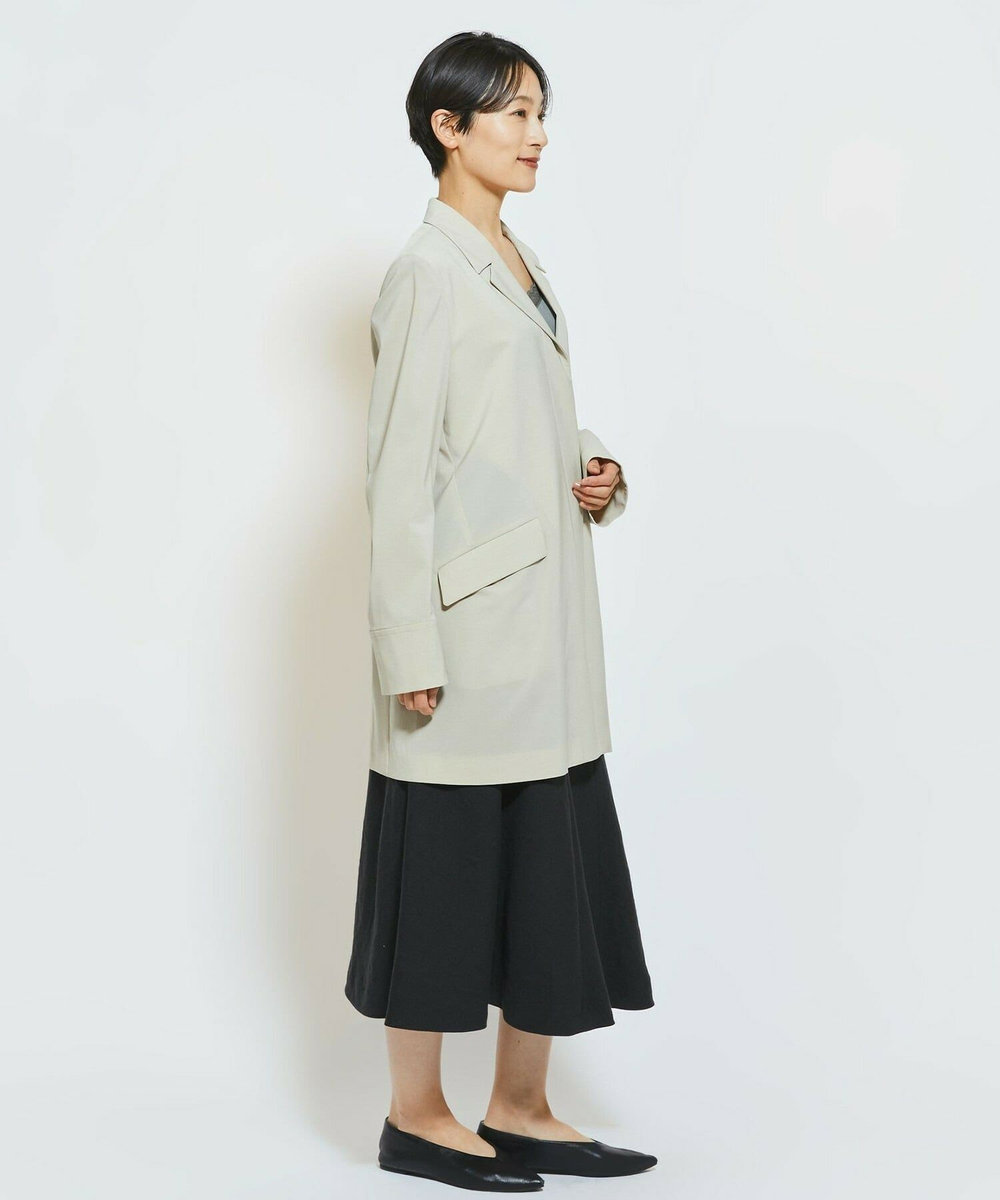 MOGA Collection MOGA Collection Cu/Pメランジロングジャケット ベージュ