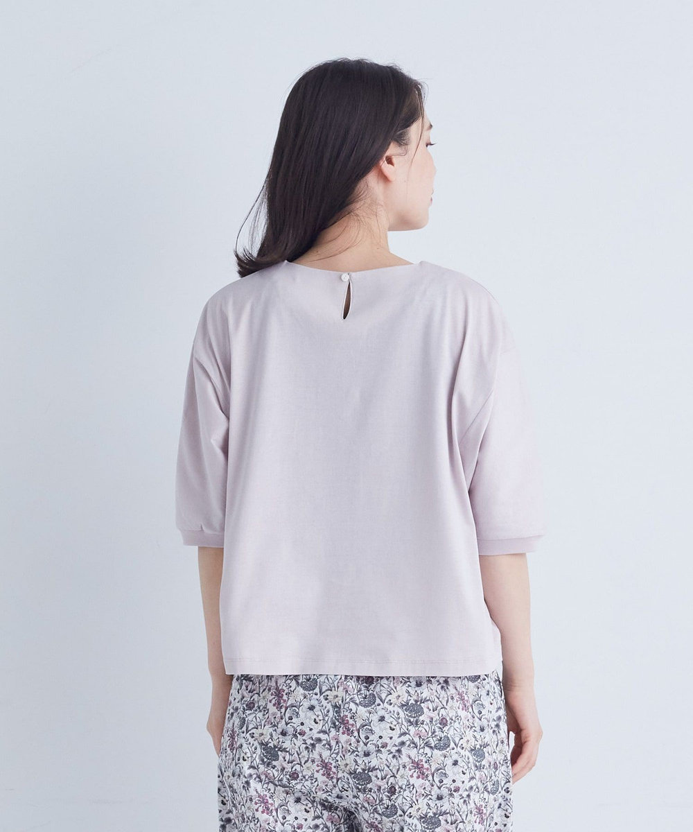 ADIEU TRISTESSE オフボディシルエットTシャツ ピンク
