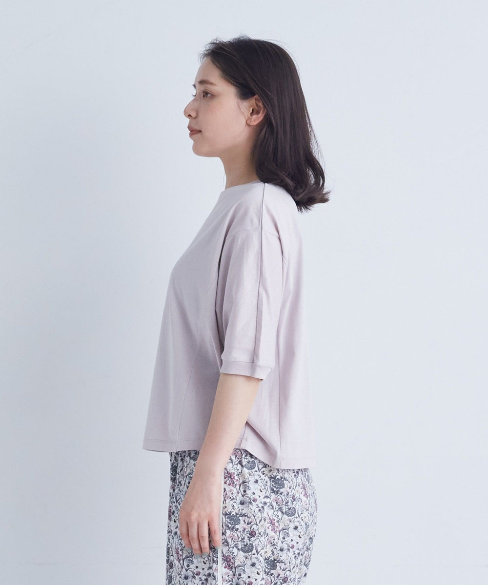ADIEU TRISTESSE オフボディシルエットTシャツ ピンク