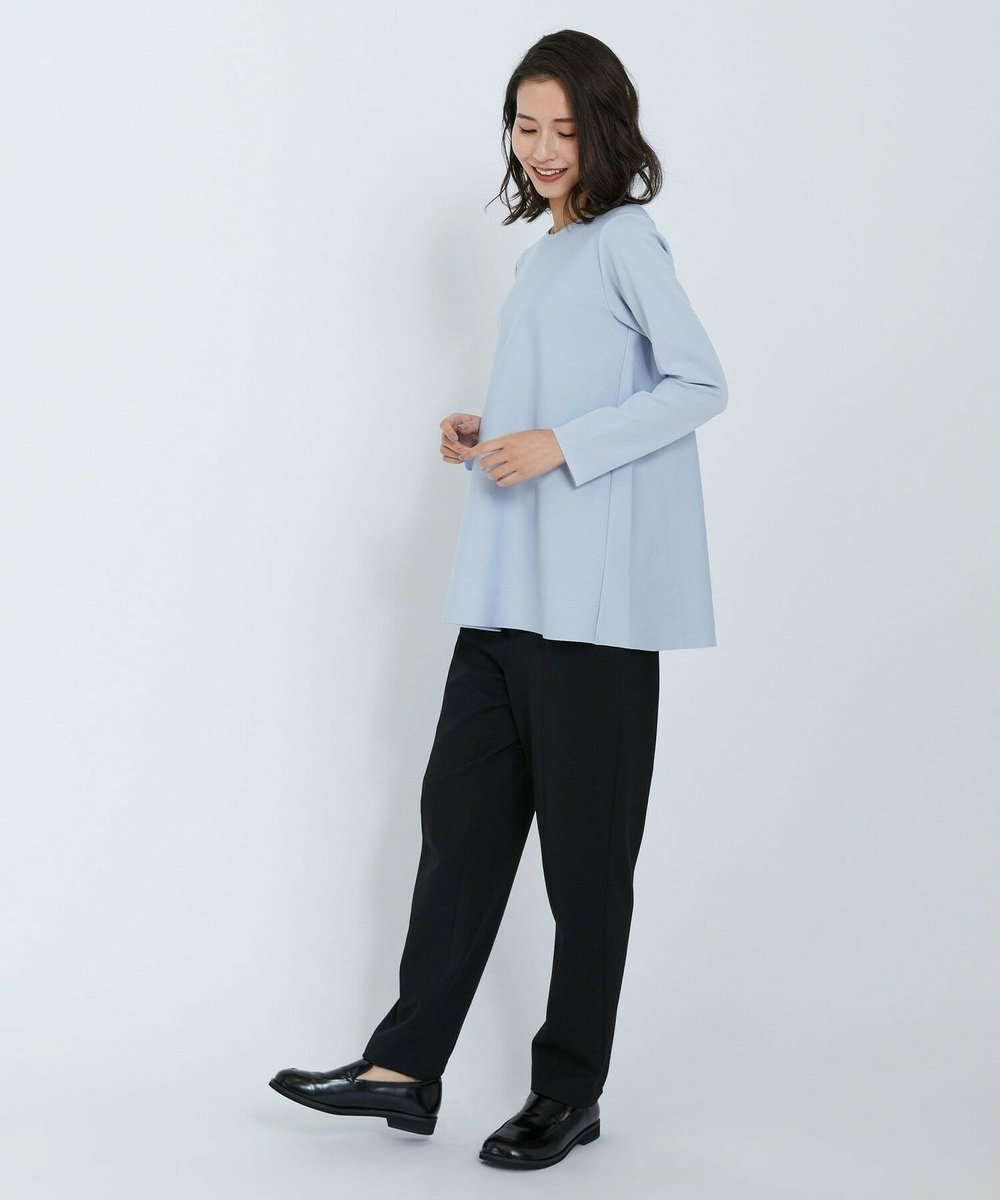 L'EQUIPE バックブラッシュツイルパンツ ブラック