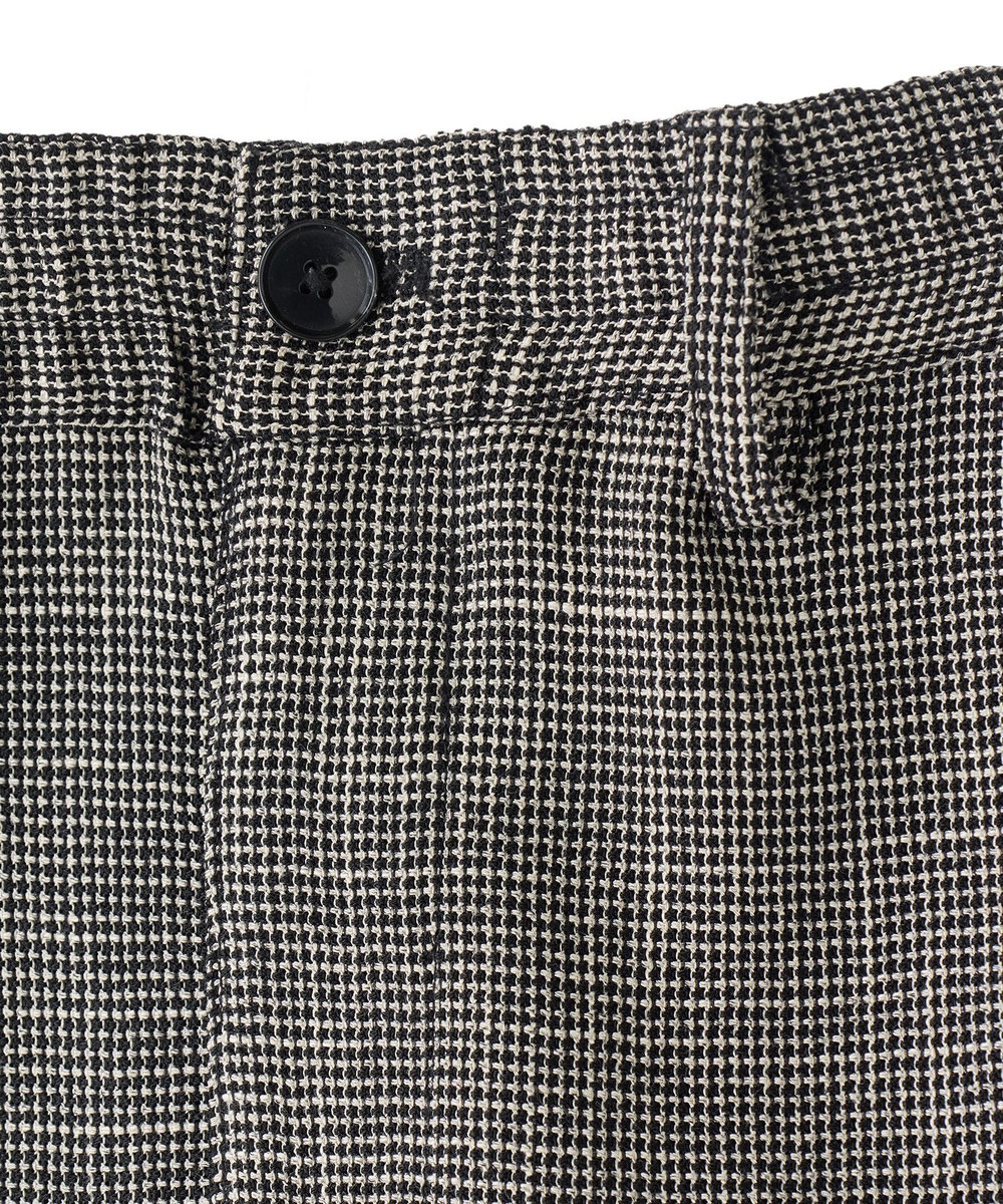 MEN'S BIGI トリッカーカラミ イージースラックスパンツ ブラック