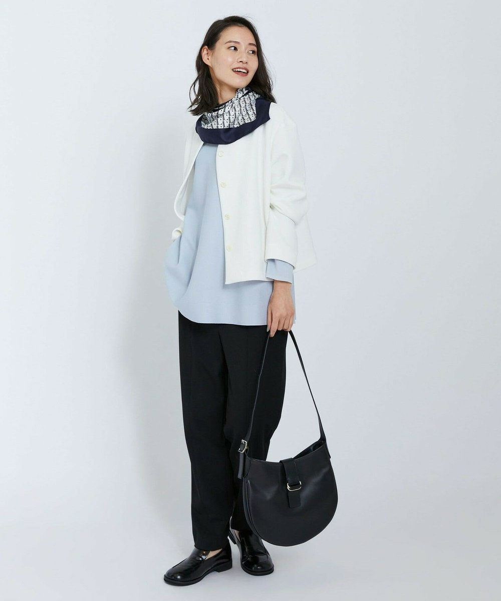 L'EQUIPE バックブラッシュツイルパンツ ブラック