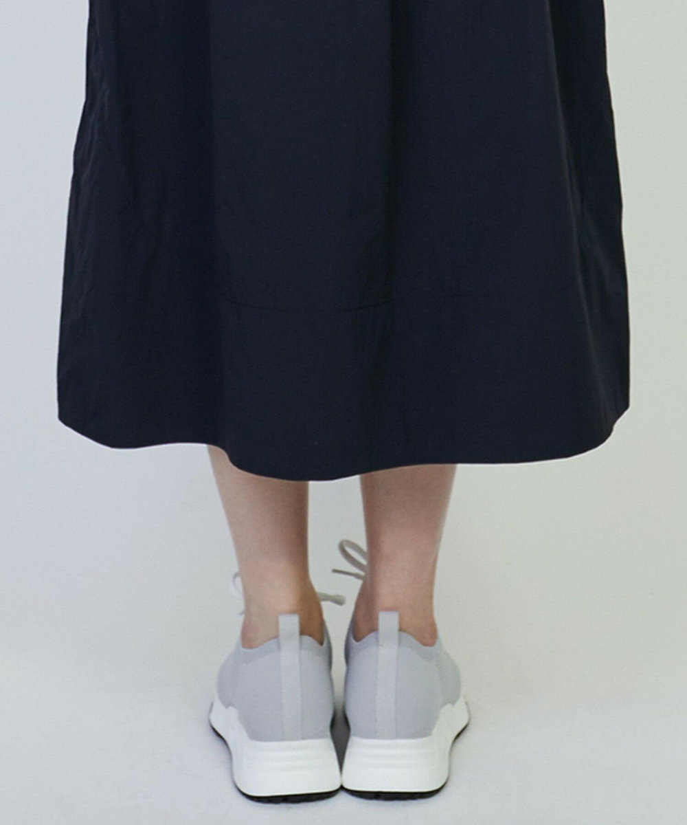 L'EQUIPE L’EQUIPE × ASH コラボ　メッシュコンビスニーカー ライトグレー